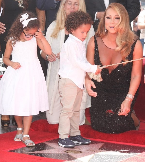 Mariah Carey s dvojičkami